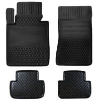 Dywaniki gumowe do samochodu BMW X3 F25 ( komplet lub dywanik na sztuki, przody, tyły ) czarne pod wymiar