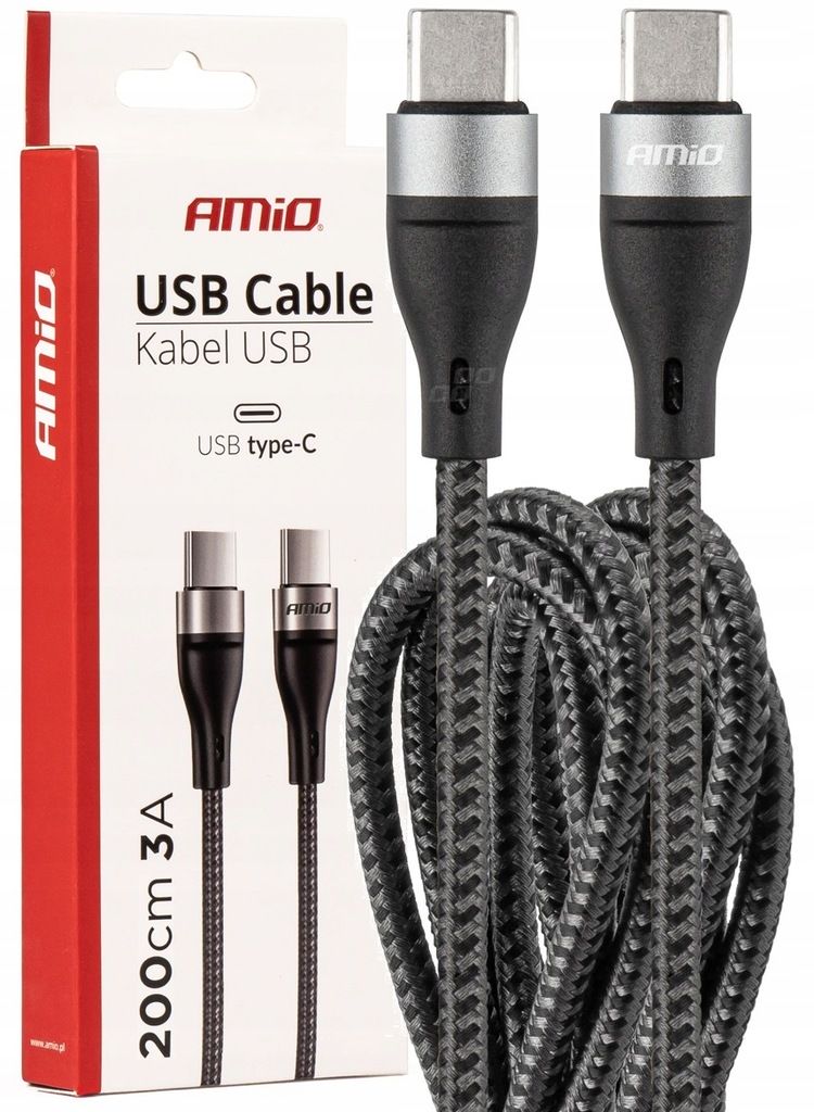 Kabel USB-C+USB-C 200cm FullLINK UC-18