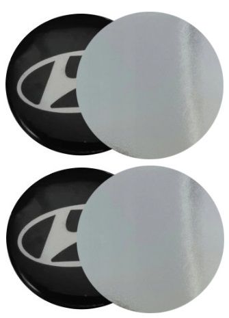 Emblematy zamienniki oryginałów samochodowe na kołpaki do Hyundai 70 mm 7cm