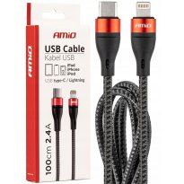 Kabel USB-C+Lightning 100cm FullLINK UC-17